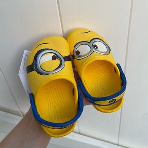 Minions Crocs NWT
